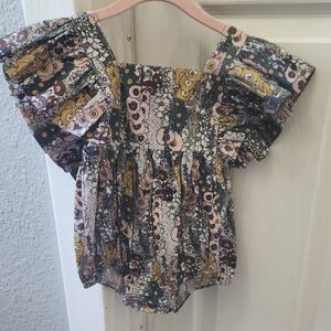 Kate Quinn Ruffle Bubble Hollyhock 18-24 Months